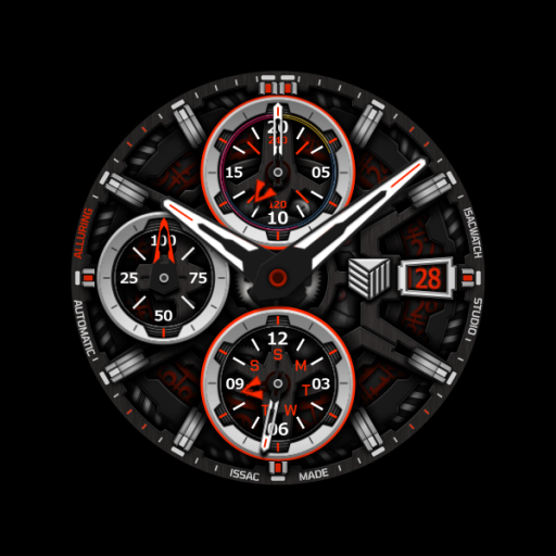IWF Alluring II watch face for logo