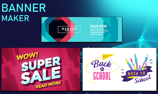 Banner Maker - Banner Creator  Banner Designer