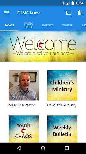Android application FUMC Macclenny Community screenshort