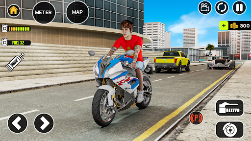Motorbike Simulator Stunt Race  screenshots 1