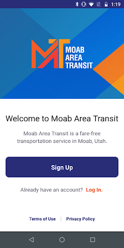 Android application Moab Area Transit screenshort