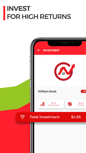 UFUND: Fundraising, Investing Screen 3