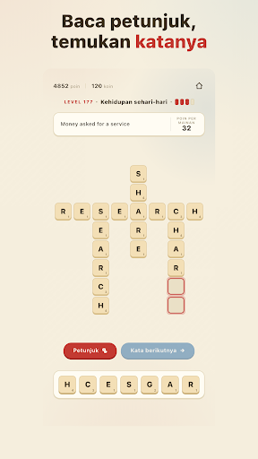 WordAtlas: latih kosakata screenshot 1