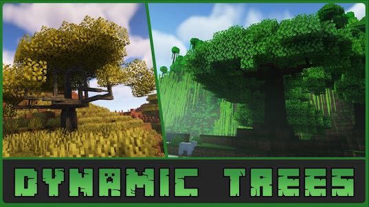 Dynamic Trees Mod Minecraft PE