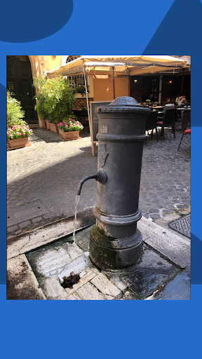 Fontaine deau publique Rome Screen 3