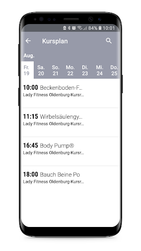 Lady Fitness Oldenburg Screen 3