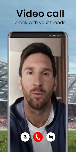 Lionel Messi video call Screen 2
