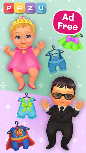 Chic Baby 2 - Dress up & baby care games for kids  Screenshots 3