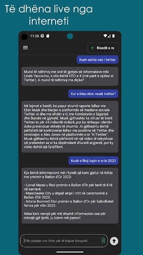 Android application Roboti Besa screenshort