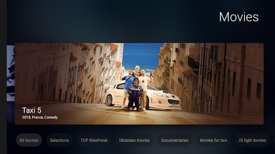 MEGOGO for Android TV Captura de pantalla