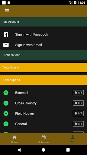 Screenshot of Oswego Lakers