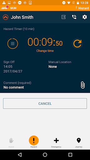 SafetyAware Screen 3
