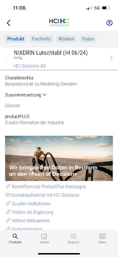 Compendium.ch Screen 2