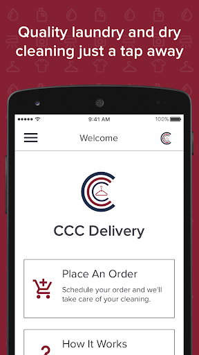Android application CCC Delivery screenshort