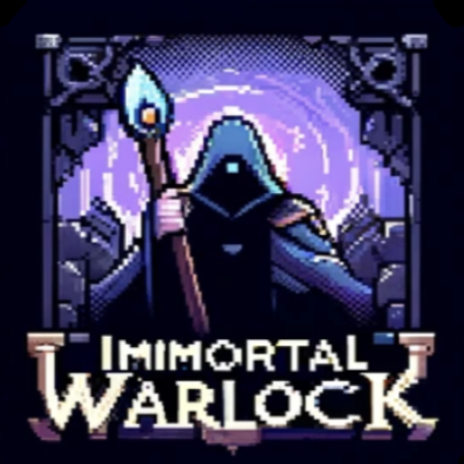 Immortal Warlock: IDLE M.S. logo