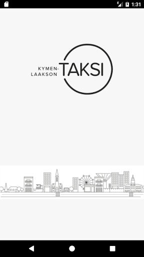 Android application Taksi Kymenlaakso screenshort