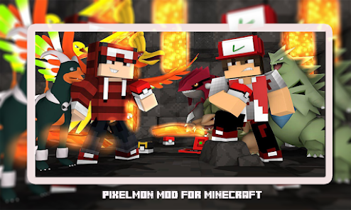 Captura de Pantalla 3 Pixelmon Mod Minecraft pocket android