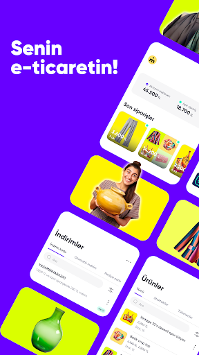 Android application Shopier screenshort