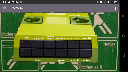 Android application TV Tennis screenshort