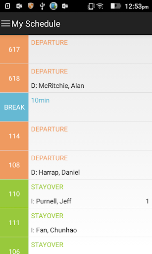 Optii Housekeeping Screen 3