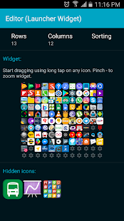 Launcher Widget Screenshot