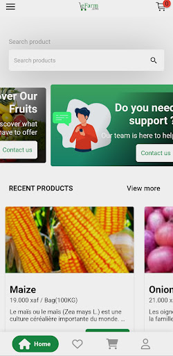 Android application eFarm.cm screenshort