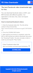 FB Video Downloader