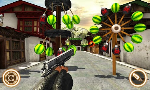 Watermelon shooting game 3D For PC installation