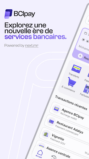 Android application BCIpay screenshort