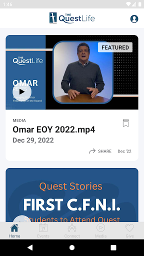 Android application The Quest Life screenshort