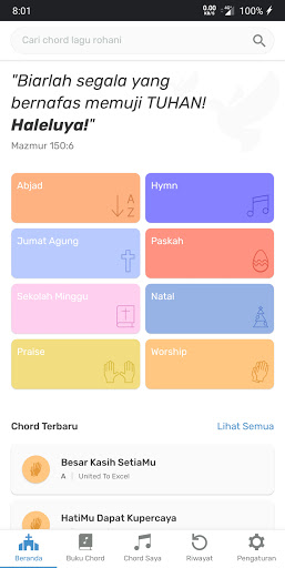 JRChord - Chord Rohani Kristen Screen 2