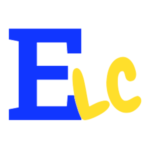 E Library Loyola College logo