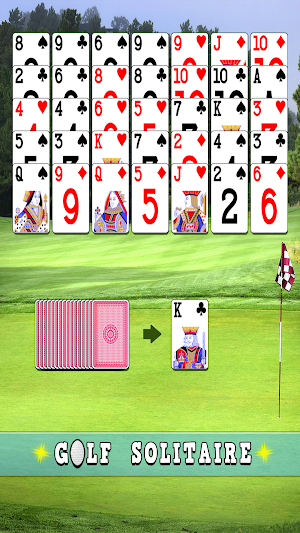 Golf Solitaire 4 In 1 Card Game