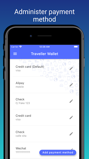 Traveller Wallet Screen 3