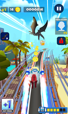 Black Hero Faster Runner - Screenshot 1
