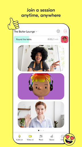 Android application Butter App for internal screenshort