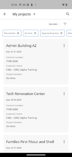 Johnson Controls CWa Screen 2