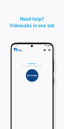 Android application GZA Praktijklijn screenshort