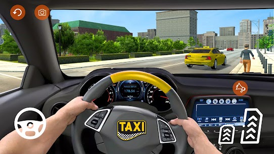 سيارة أجر سيم – لعبة تاكسي 3D 7