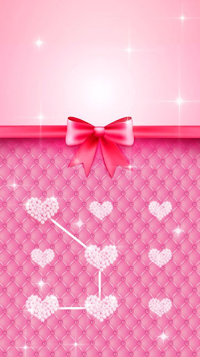 Android application AppLock Theme Pink Diamonds screenshort
