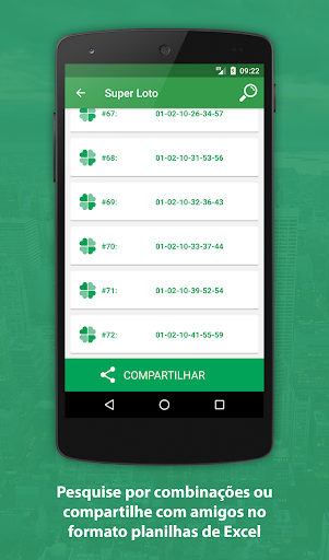 Super Loto - Gerador Loterias Screen 3