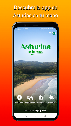 Android application Asturias en tu mano screenshort