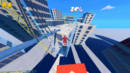 Rooftop Run Rush Apk Mod for Android [Unlimited Coins/Gems] 2