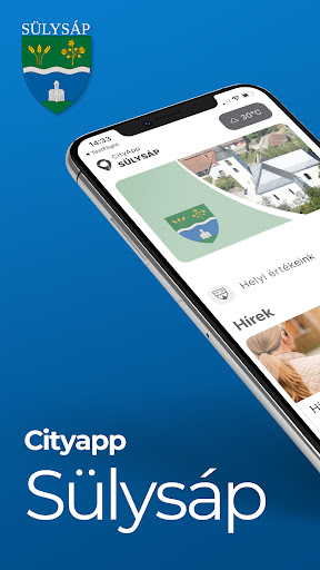 Android application CityApp Sülysáp screenshort