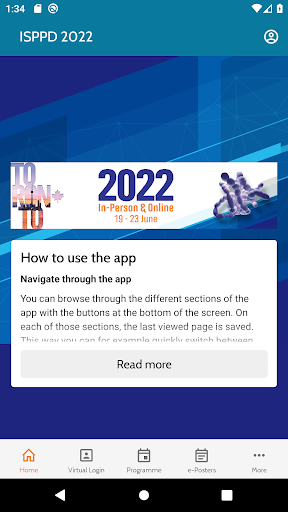 Android application ISPPD 2022 screenshort