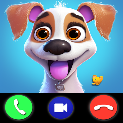 Cute Dog Video Call logo