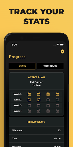 Screenshot of Start Rowing - Rowing Workouts