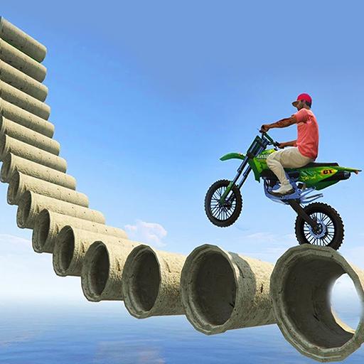 Impossible Mega Ramp Moto Bike logo
