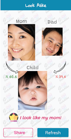 ママまたはパパの顔アプリ-赤ちゃんはパパまたはママのように見のおすすめ画像4