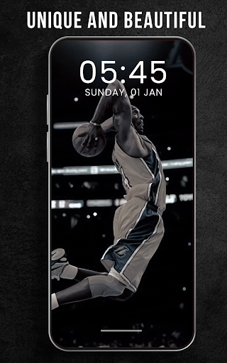 Android application NBA Wallpaper 4K screenshort